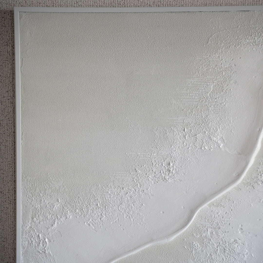 【Beach 60×60cm】ミルクティー 海の絵